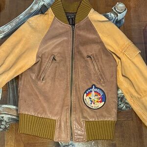 Women’s pilot brown jacket
